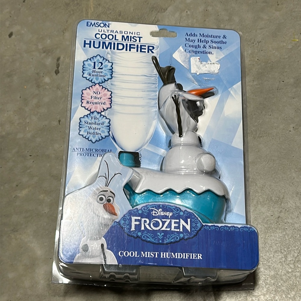 Disney's Frozen Olaf Ultrasonic Cool Mist Personal Humidifier New.‎ / Pp-42